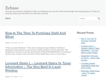 Tablet Screenshot of echase.org